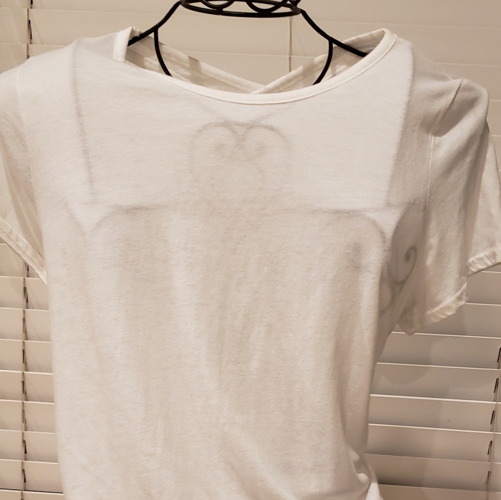 Women's Plus White Shirt